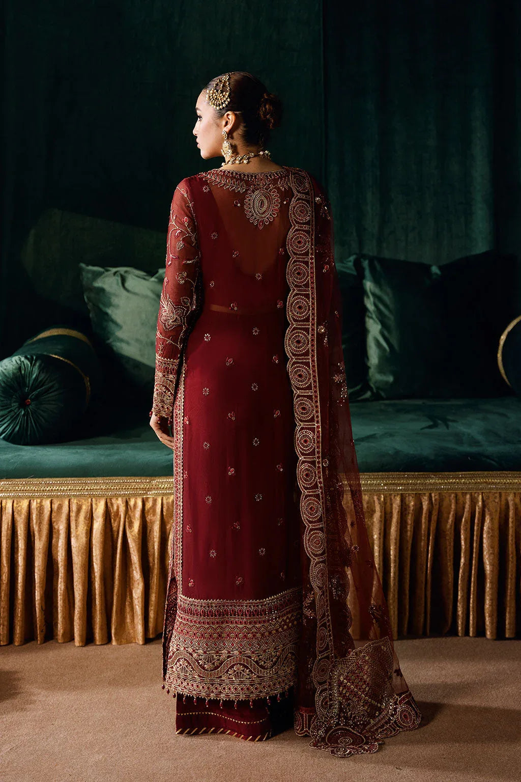 Ramsha | Dastak Luxury Chiffon Collection | Q-203 - Rang-e-Khaas