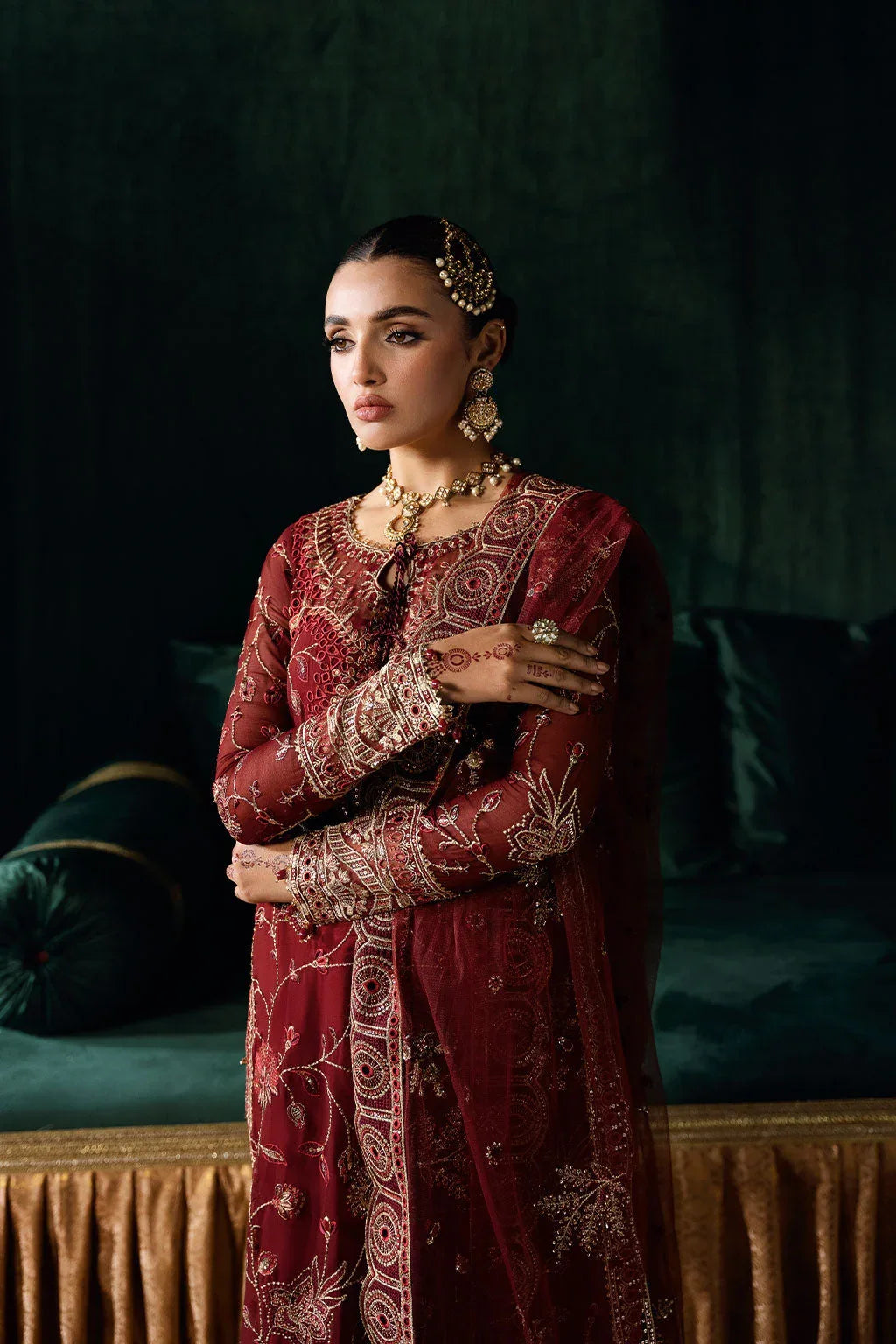 Ramsha | Dastak Luxury Chiffon Collection | Q-203 - Rang-e-Khaas