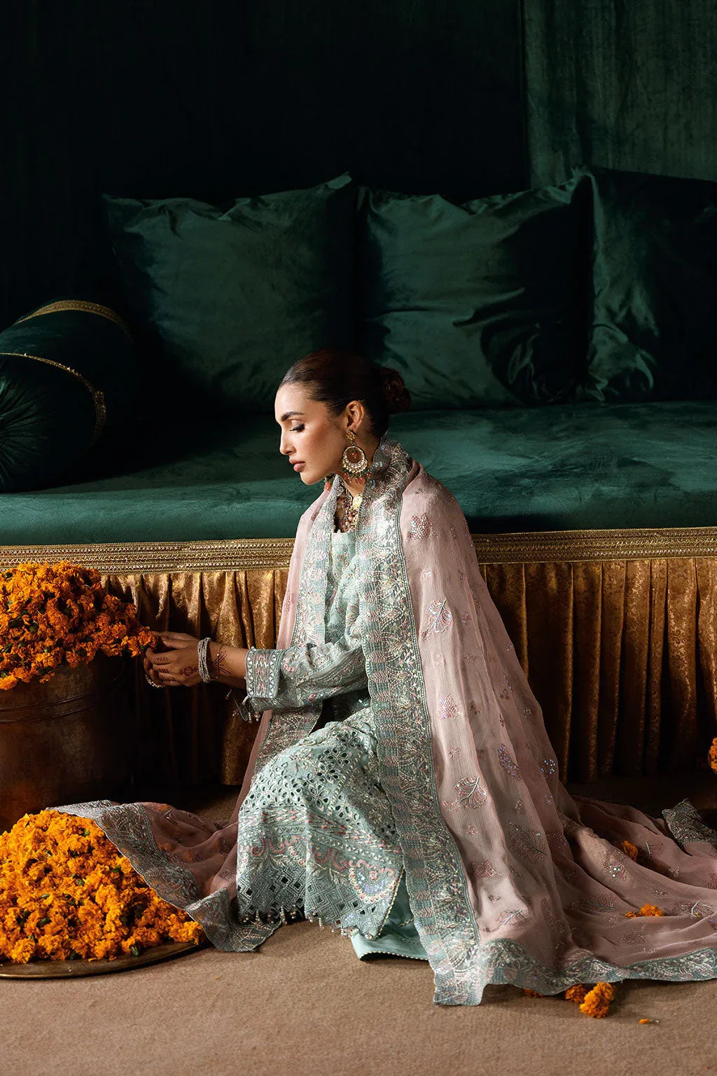 Ramsha | Dastak Luxury Chiffon Collection | Q-206 - Rang-e-Khaas