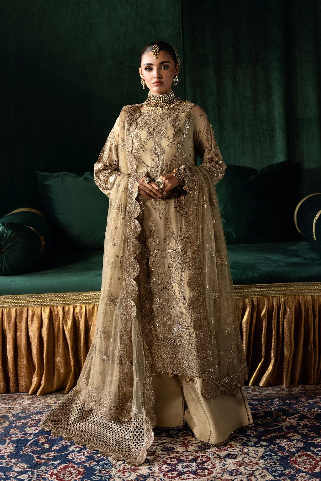 Ramsha | Dastak Luxury Chiffon Collection | Q-207 - Rang-e-Khaas