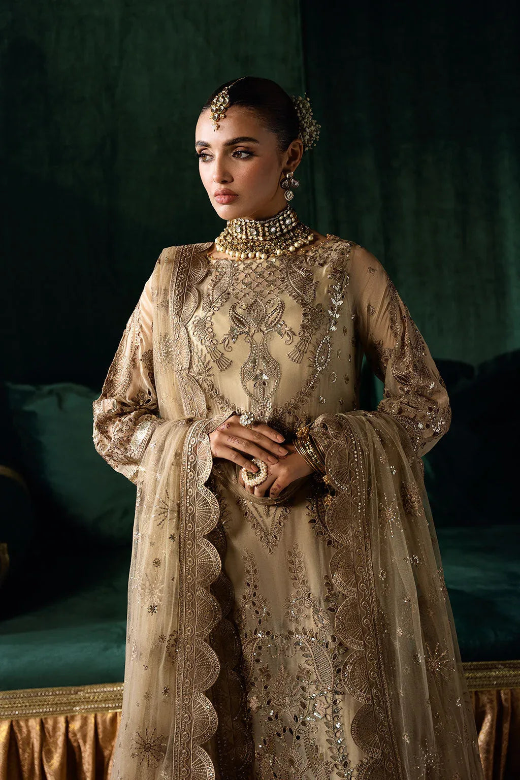 Ramsha | Dastak Luxury Chiffon Collection | Q-207 - Rang-e-Khaas