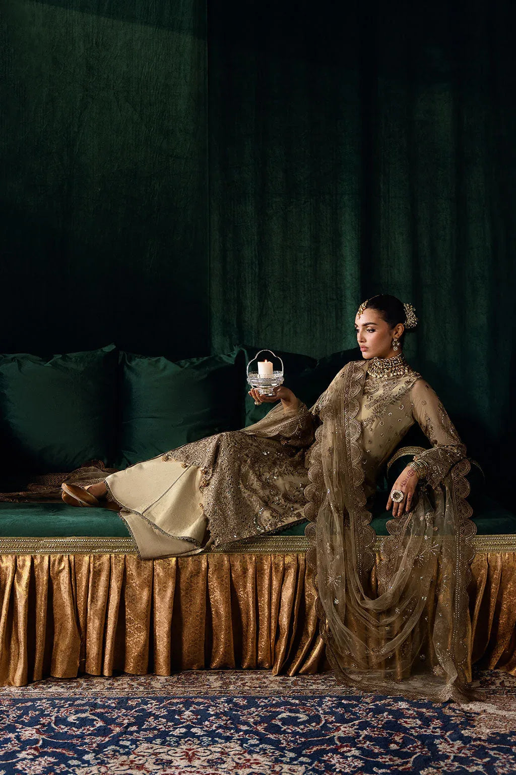 Ramsha | Dastak Luxury Chiffon Collection | Q-207 - Rang-e-Khaas