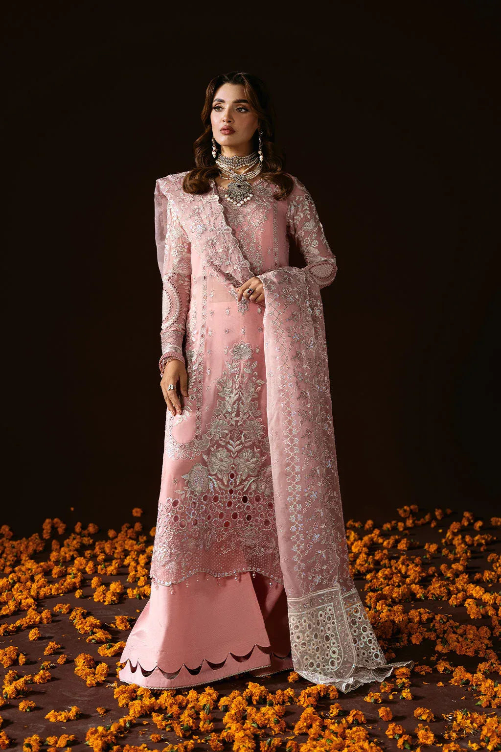 Ramsha | Dastak Luxury Chiffon Collection | Q-202 - Rang-e-Khaas