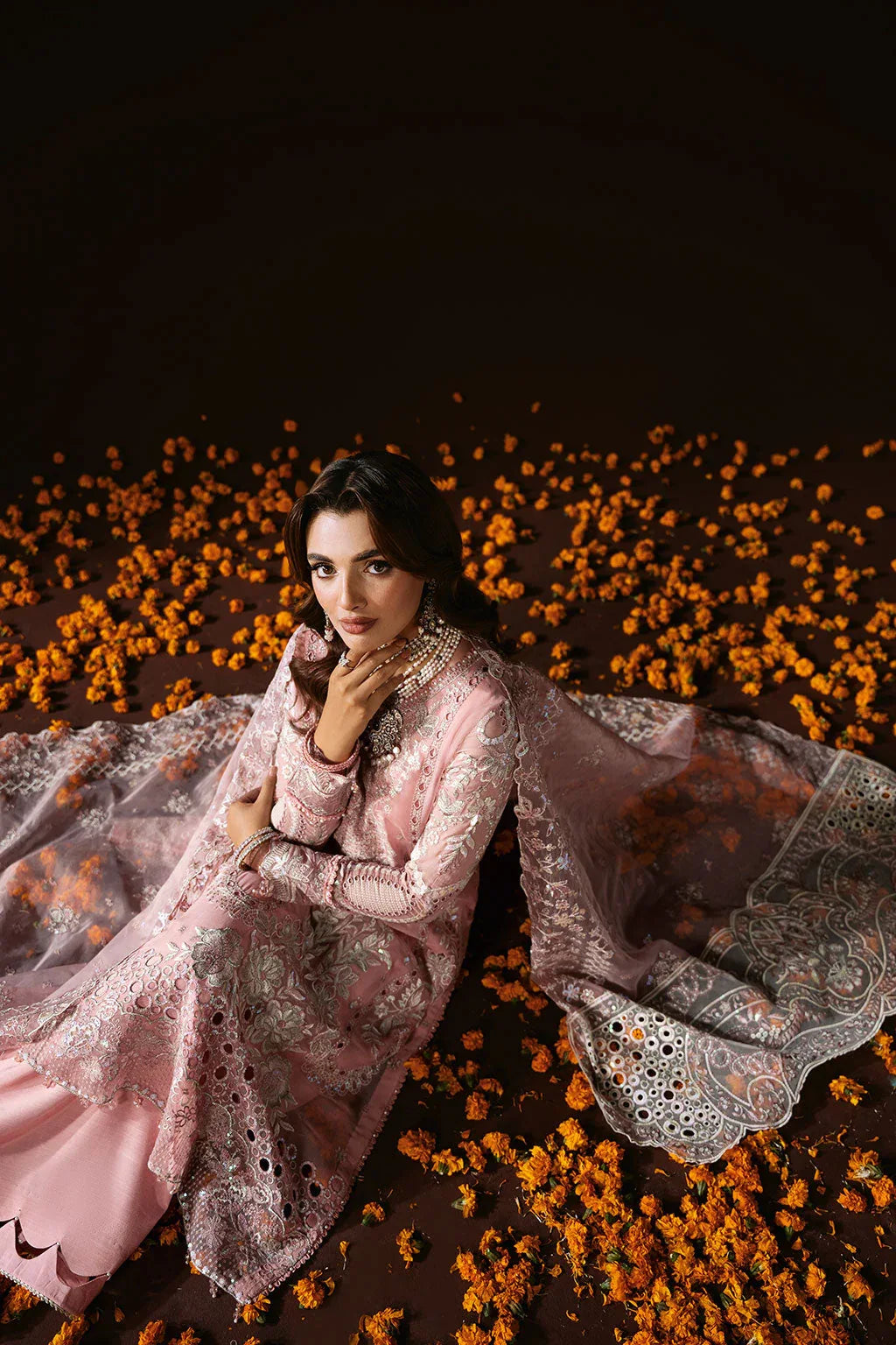 Ramsha | Dastak Luxury Chiffon Collection | Q-202 - Rang-e-Khaas