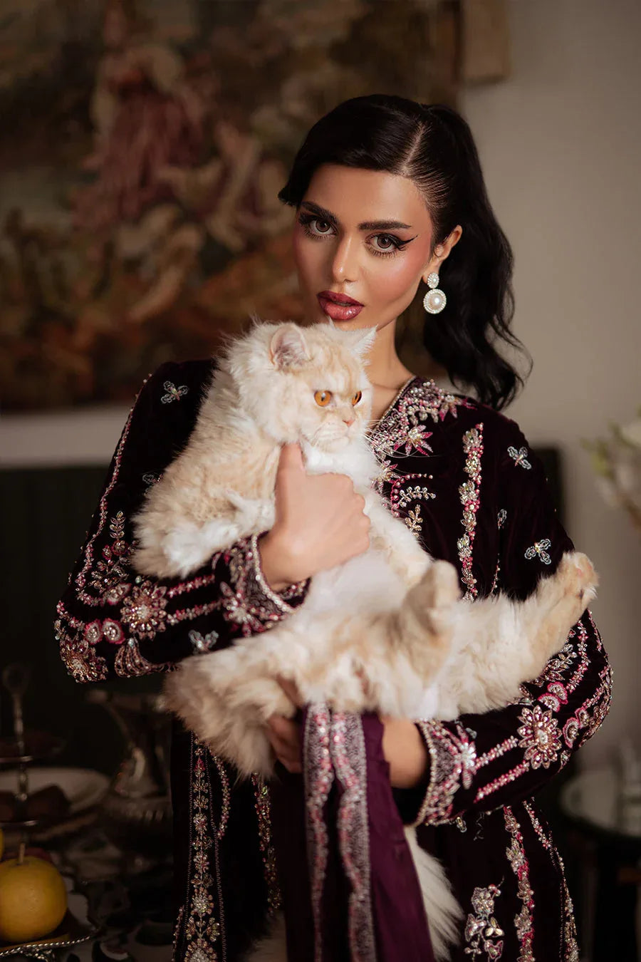 Saira Rizwan | Velvet Pret 25 | SHABNAM-SRVP25-05 - Rang-e-Khaas