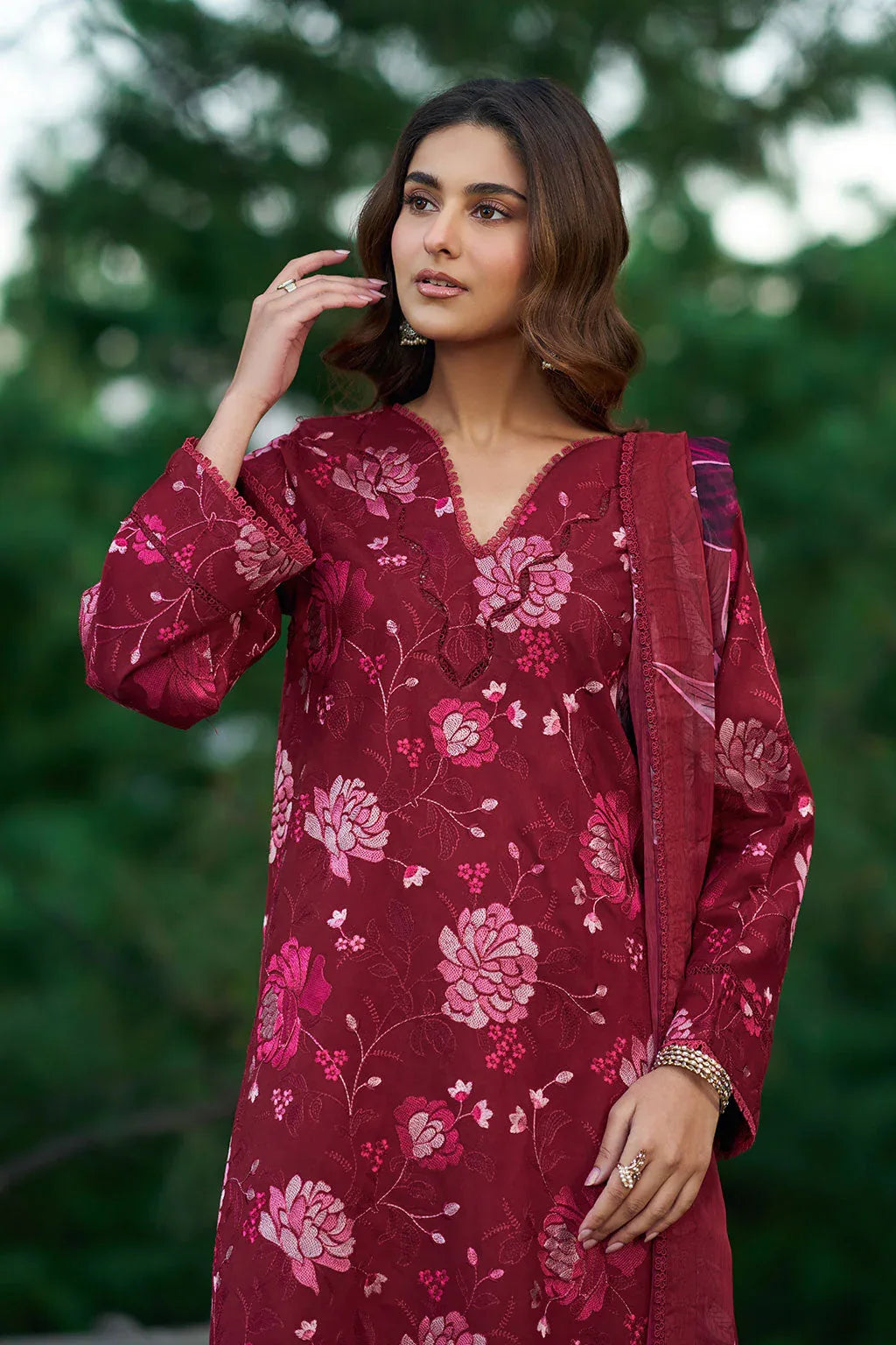 Ramsha | Riwaj Winter Collection | J-704 - Rang-e-Khaas