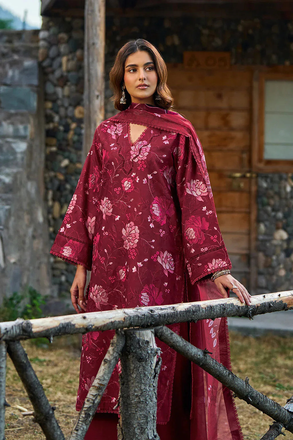 Ramsha | Riwaj Winter Collection | J-704 - Rang-e-Khaas