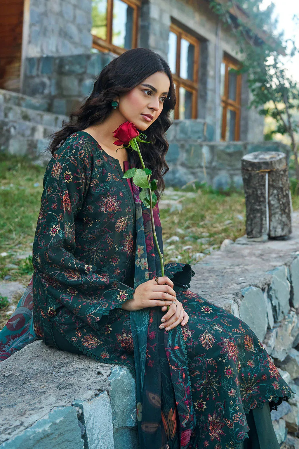Ramsha | Riwaj Winter Collection | J703 - Rang-e-Khaas