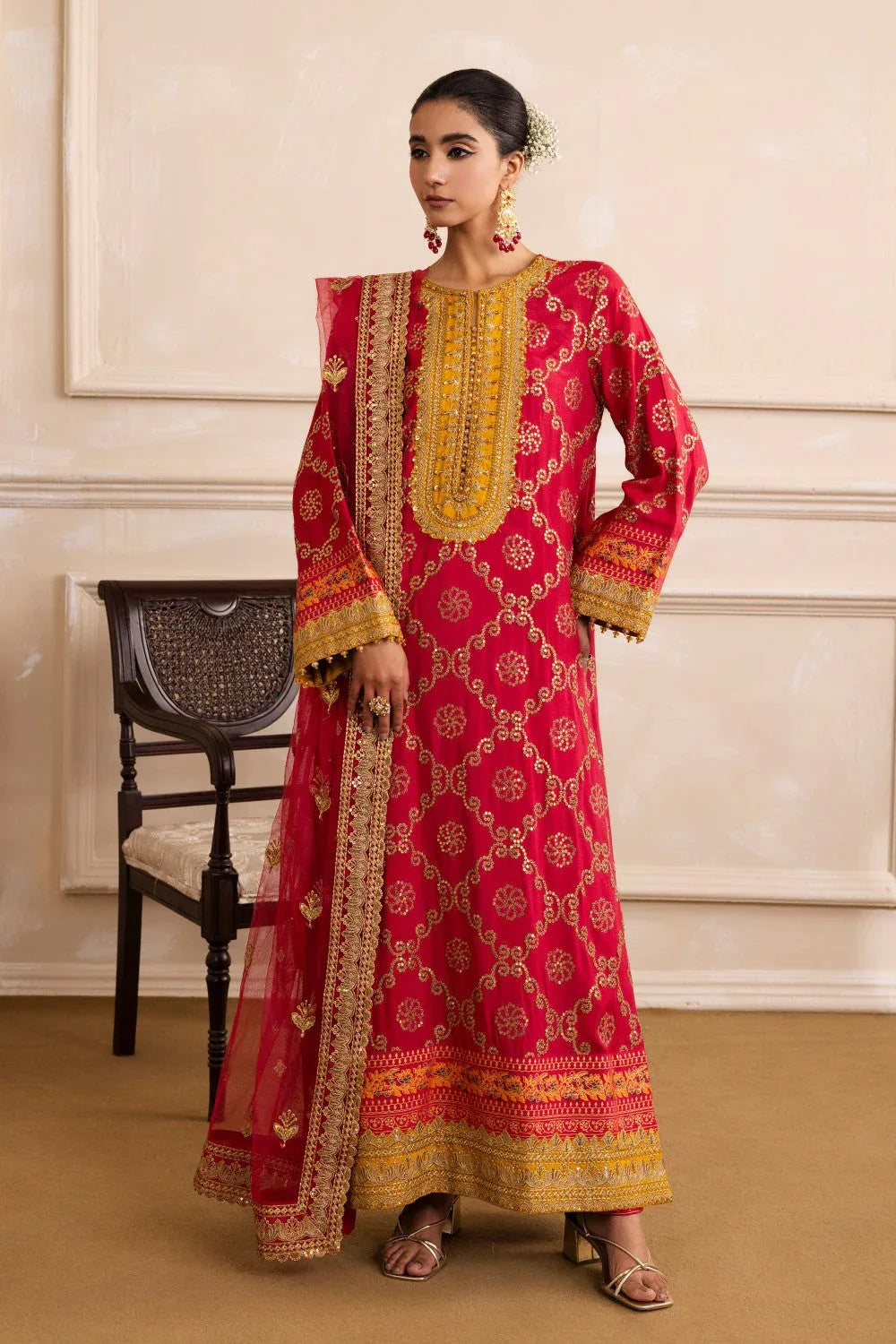 Maryum N Maria | Izara Formals | ROHA - MW40036 - Rang-e-Khaas