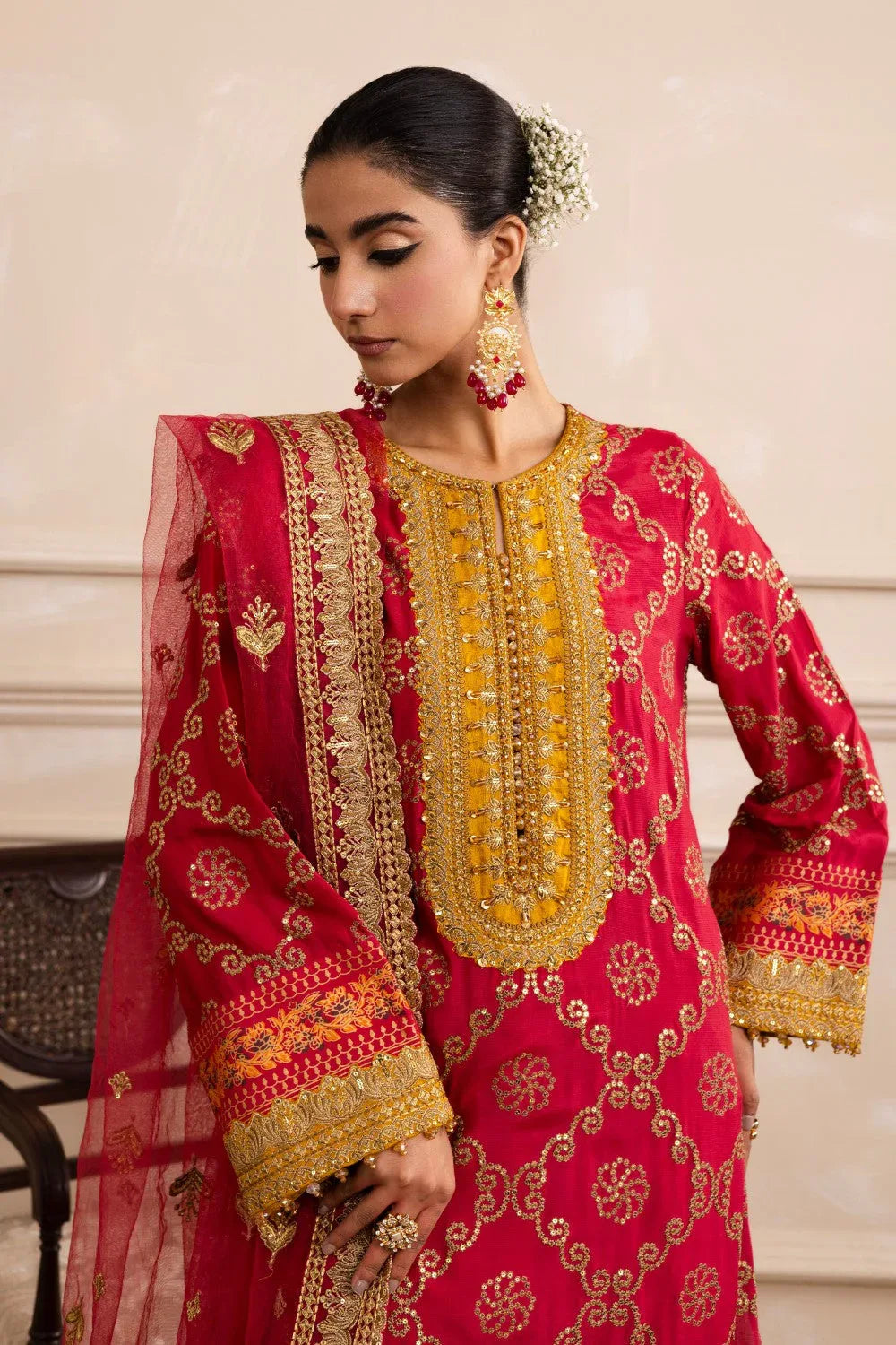 Maryum N Maria | Izara Formals | ROHA - MW40036 - Rang-e-Khaas