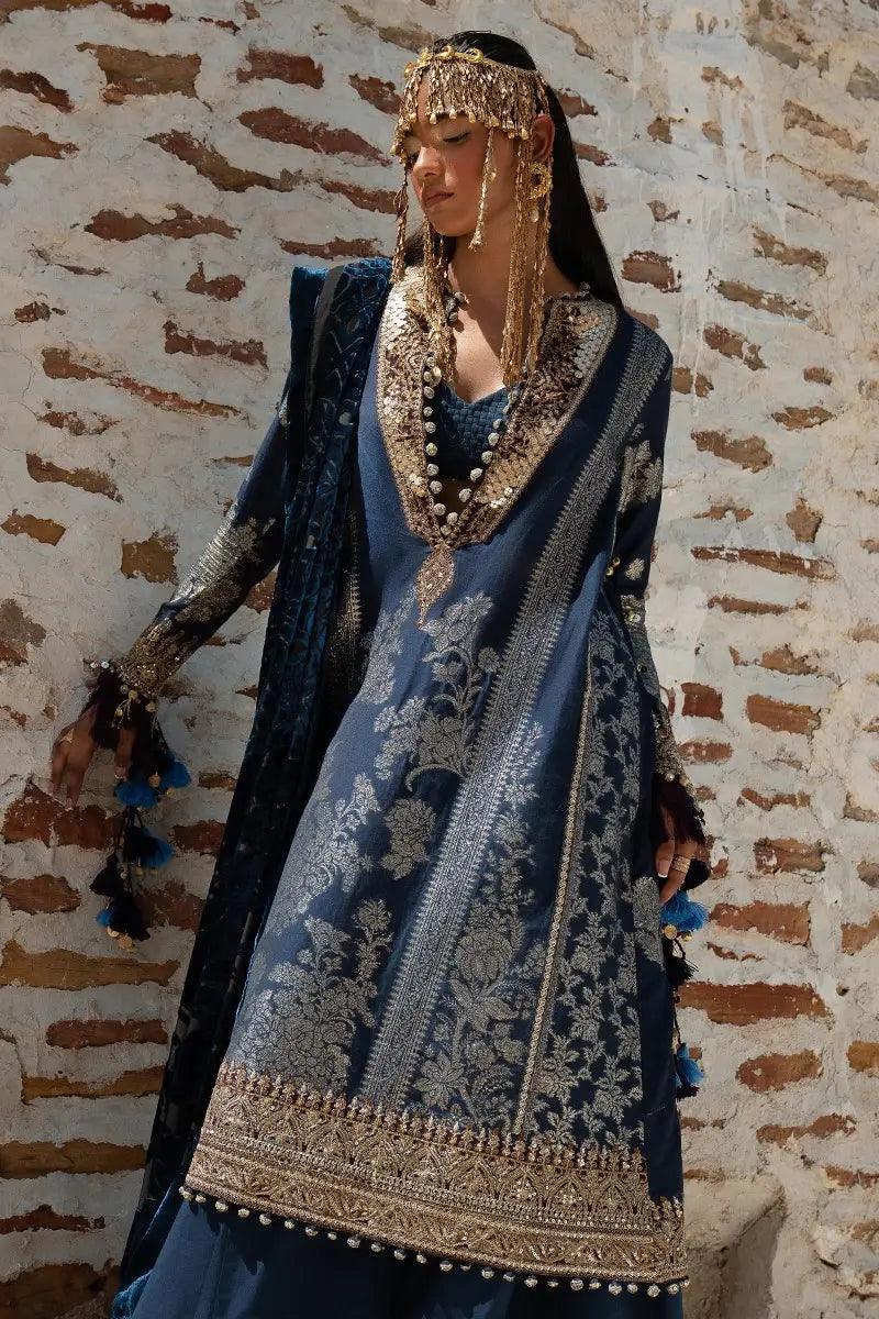 Sana Safinaz | Winter Luxury 23 | S231-001B-DF - Rang-e-Khaas