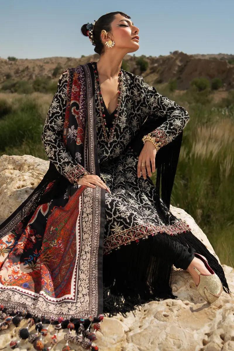 Sana Safinaz | Winter Luxury 23 | S231-002A-CP - Rang-e-Khaas