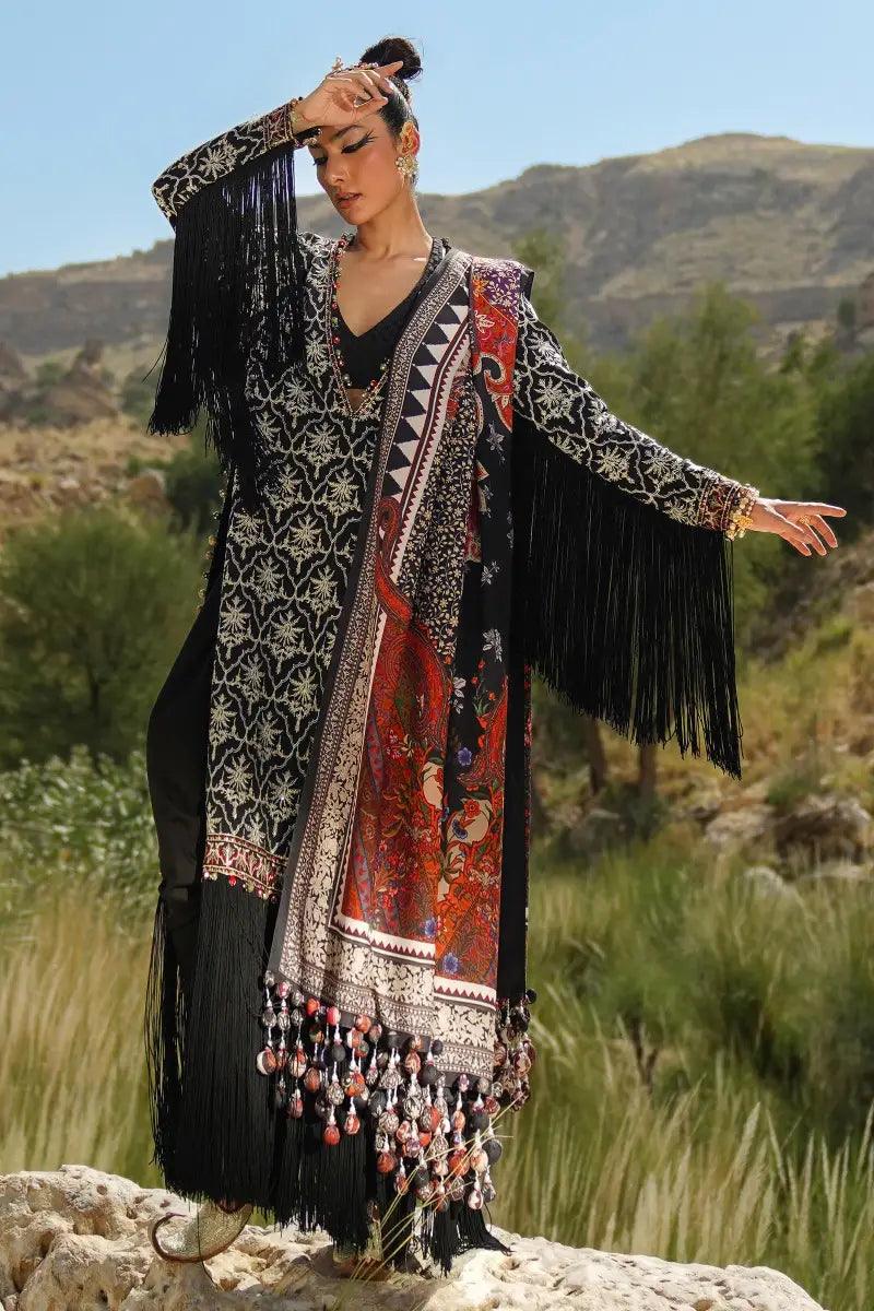 Sana Safinaz | Winter Luxury 23 | S231-002A-CP - Rang-e-Khaas
