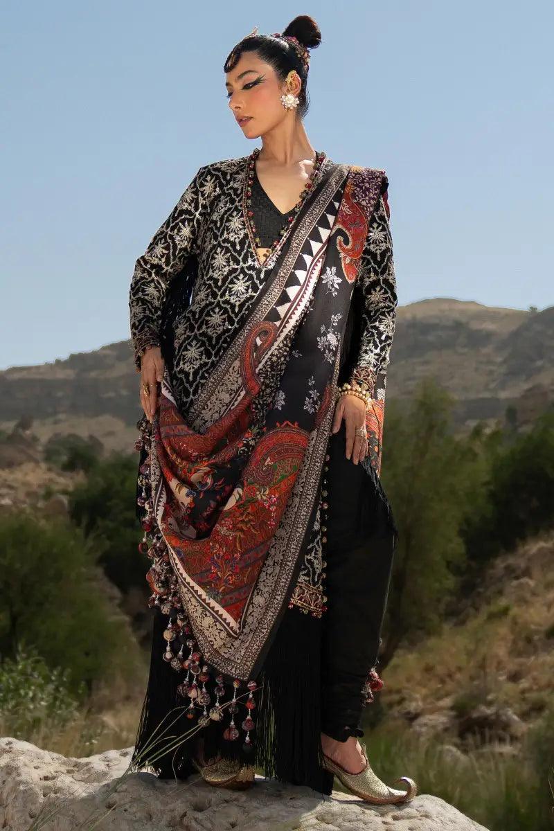 Sana Safinaz | Winter Luxury 23 | S231-002A-CP - Rang-e-Khaas