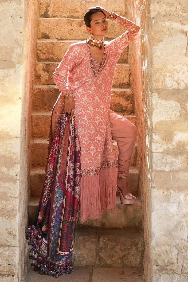 Sana Safinaz | Winter Luxury 23 | S231-002B-CP - Rang-e-Khaas