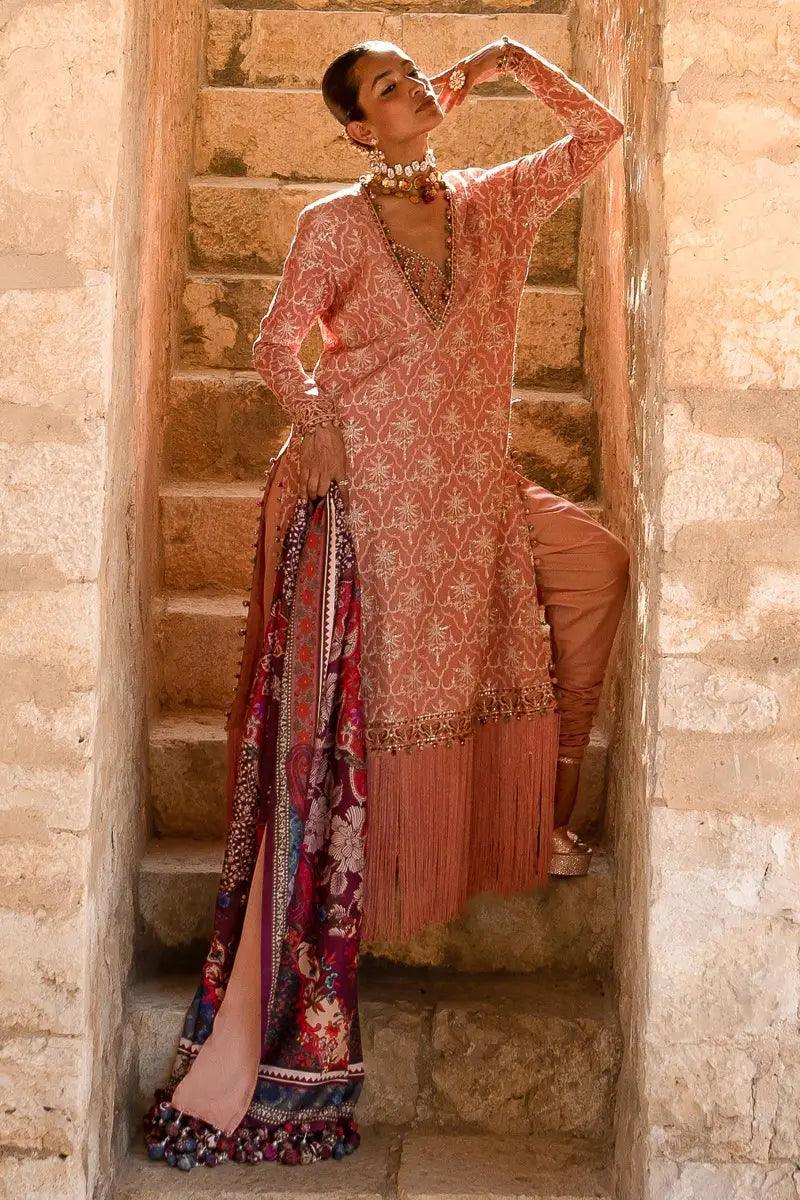 Sana Safinaz | Winter Luxury 23 | S231-002B-CP - Rang-e-Khaas