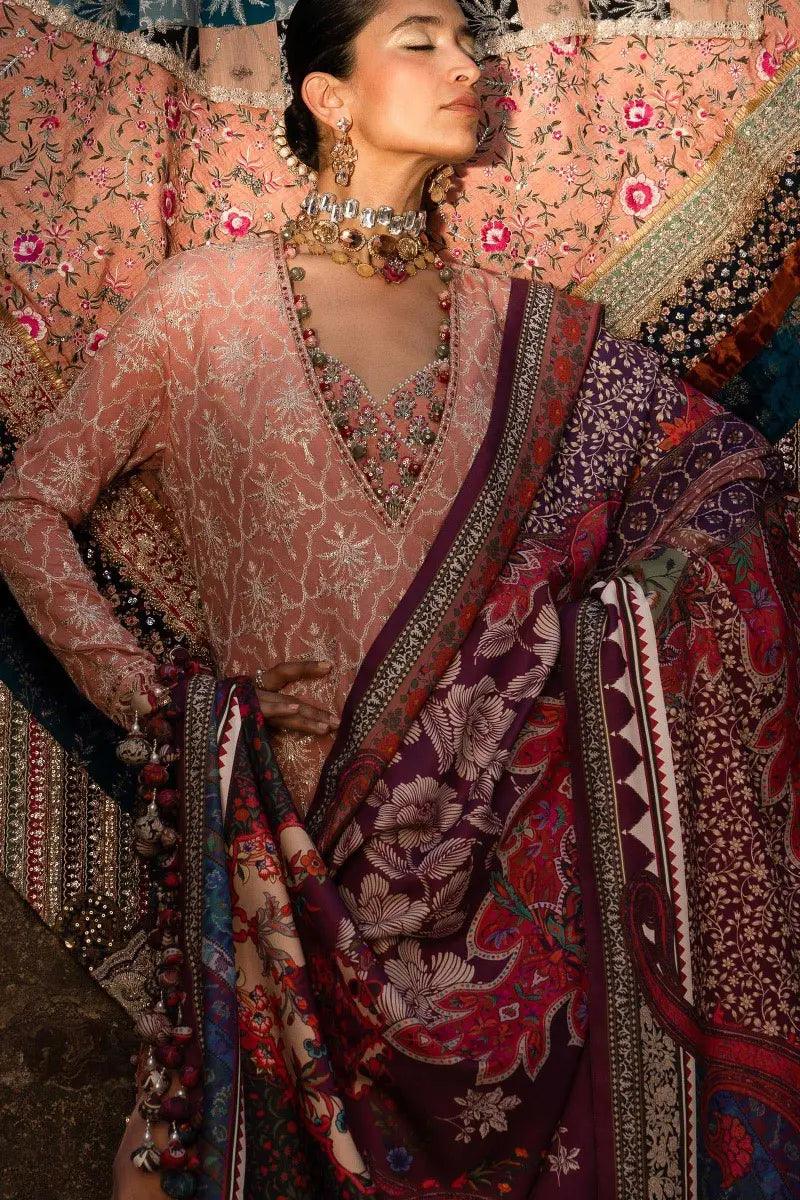 Sana Safinaz | Winter Luxury 23 | S231-002B-CP - Rang-e-Khaas
