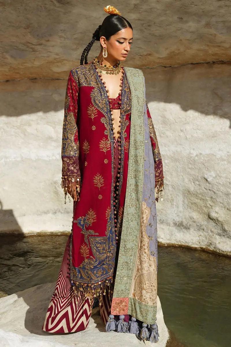 Sana Safinaz | Winter Luxury 23 | S231-003B-CP - Rang-e-Khaas