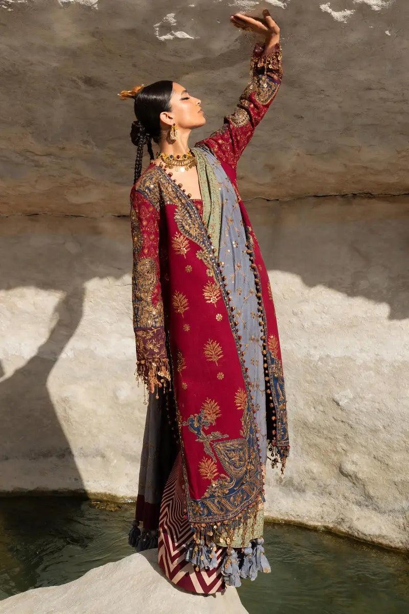 Sana Safinaz | Winter Luxury 23 | S231-003B-CP - Rang-e-Khaas