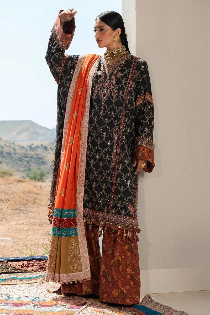 Sana Safinaz | Winter Luxury 23 | S231-004A-CP - Rang-e-Khaas
