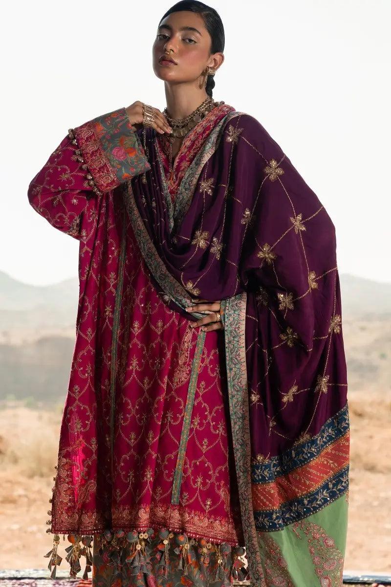 Sana Safinaz | Winter Luxury 23 | S231-004B-CP - Rang-e-Khaas