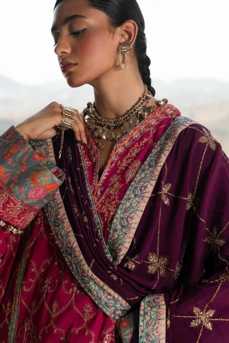 Sana Safinaz | Winter Luxury 23 | S231-004B-CP - Rang-e-Khaas