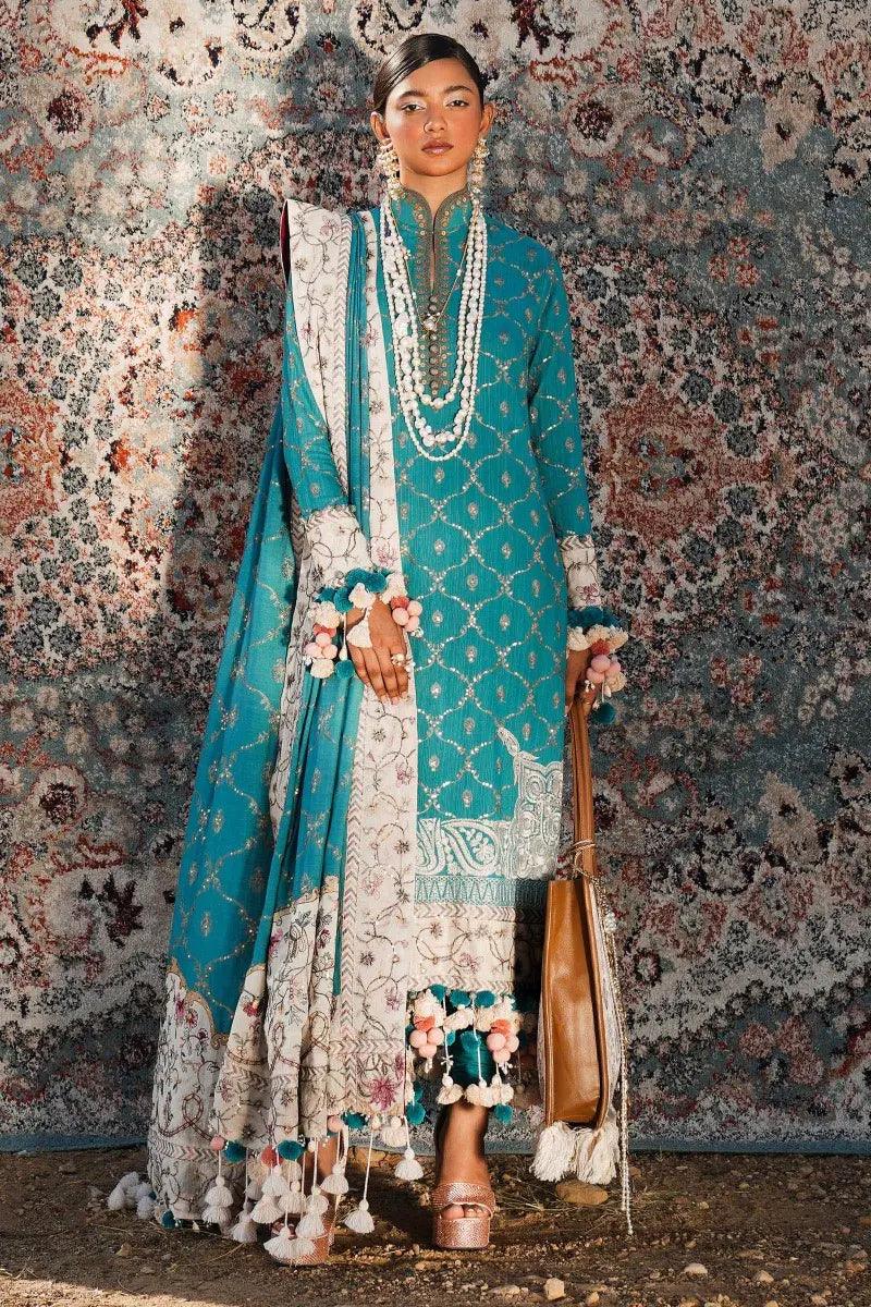 Sana Safinaz | Winter Luxury 23 | S231-005B-CP - Rang-e-Khaas