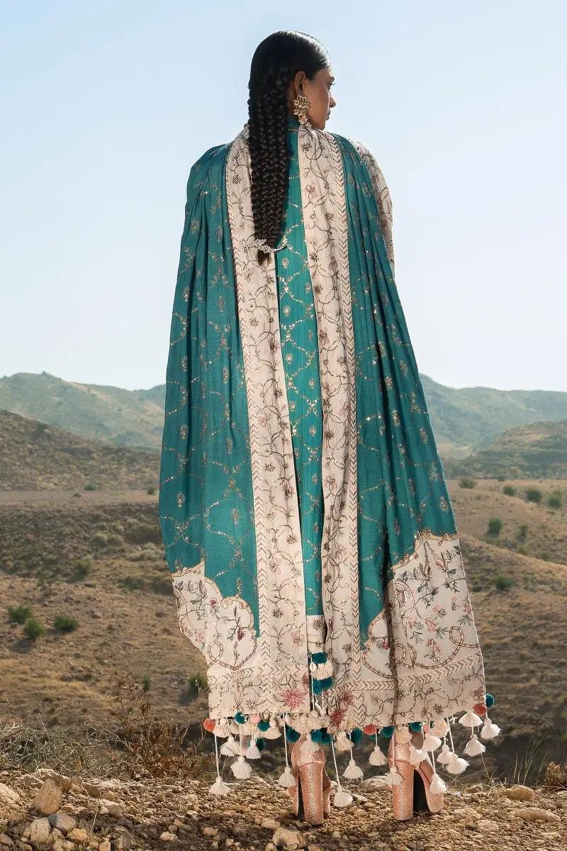 Sana Safinaz | Winter Luxury 23 | S231-005B-CP - Rang-e-Khaas