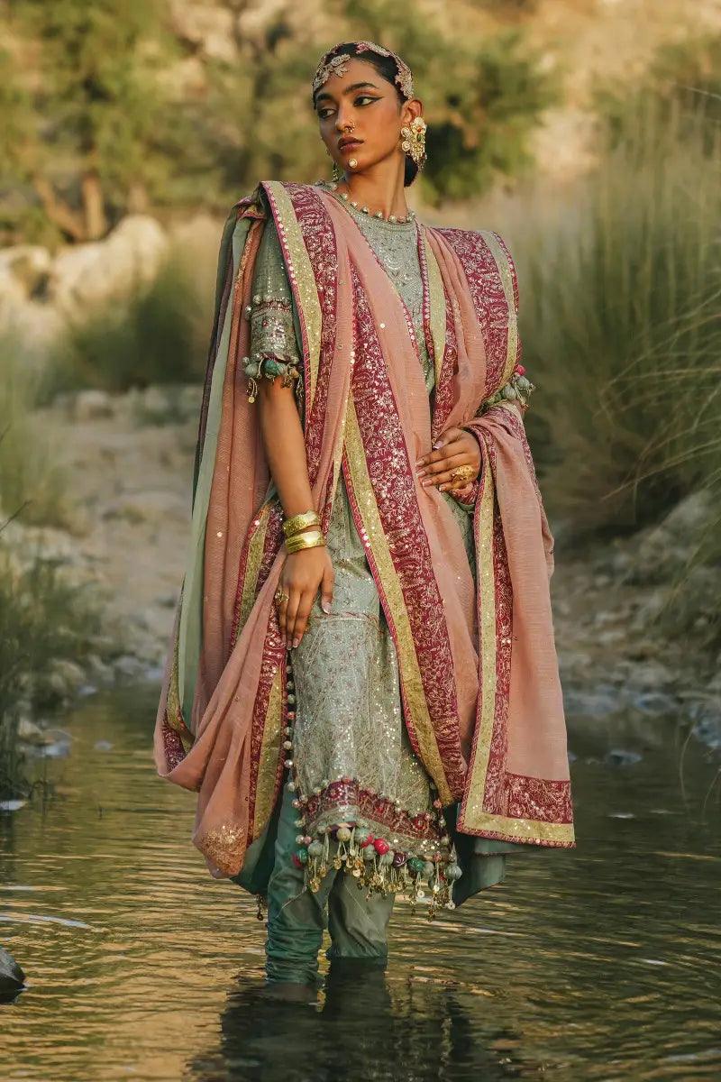 Sana Safinaz | Winter Luxury 23 | S231-006B-CV - Rang-e-Khaas