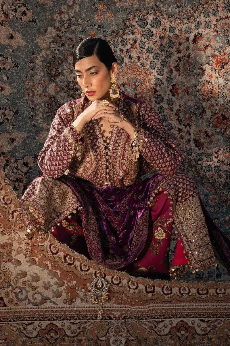 Sana Safinaz | Winter Luxury 23 | S231-007B-DE - Rang-e-Khaas