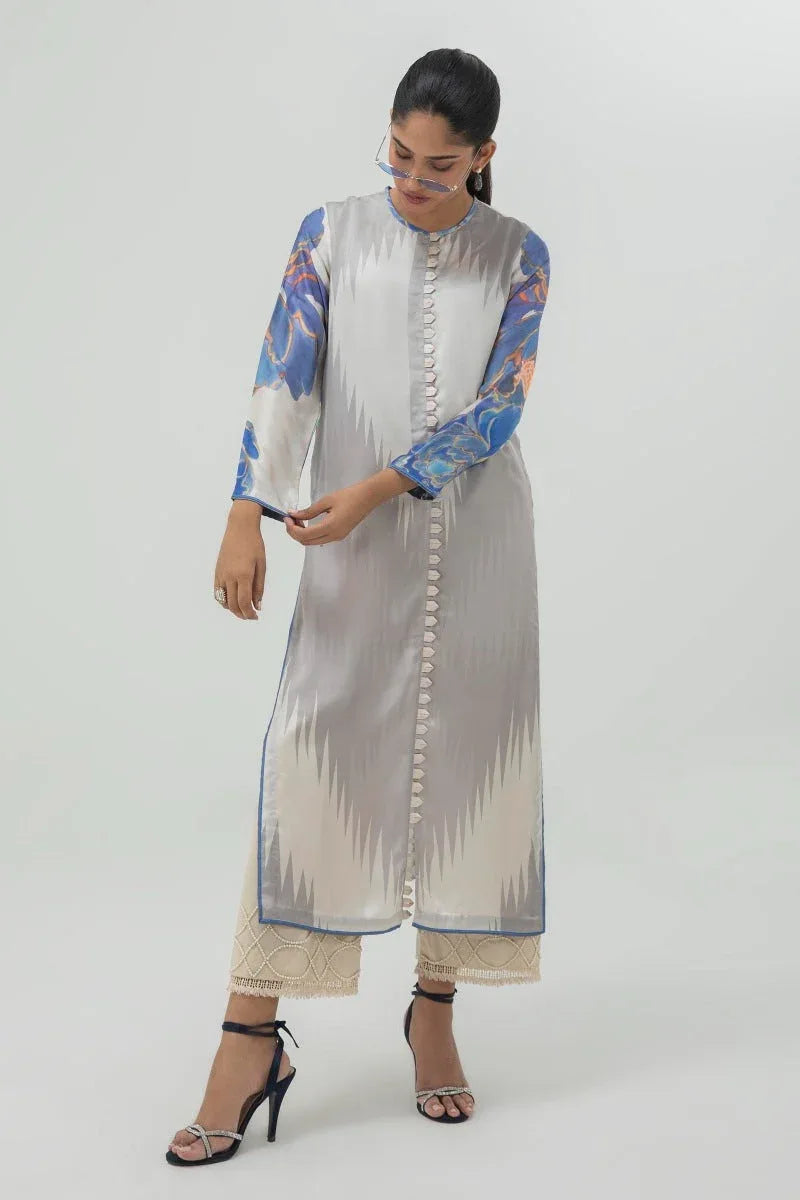 Sana Safinaz | Silk Tunics | S2S3STP518 - Rang-e-Khaas