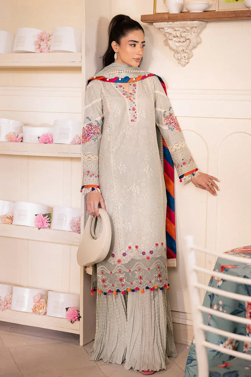 Saad Shaikh | LaAmour Luxury Lawn | Elara - Rang-e-Khaas