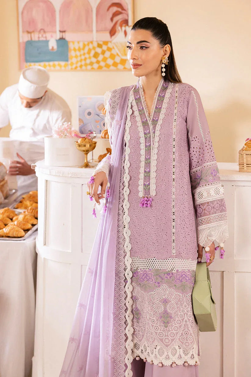 Saad Shaikh | LaAmour Luxury Lawn | Azura - Rang-e-Khaas