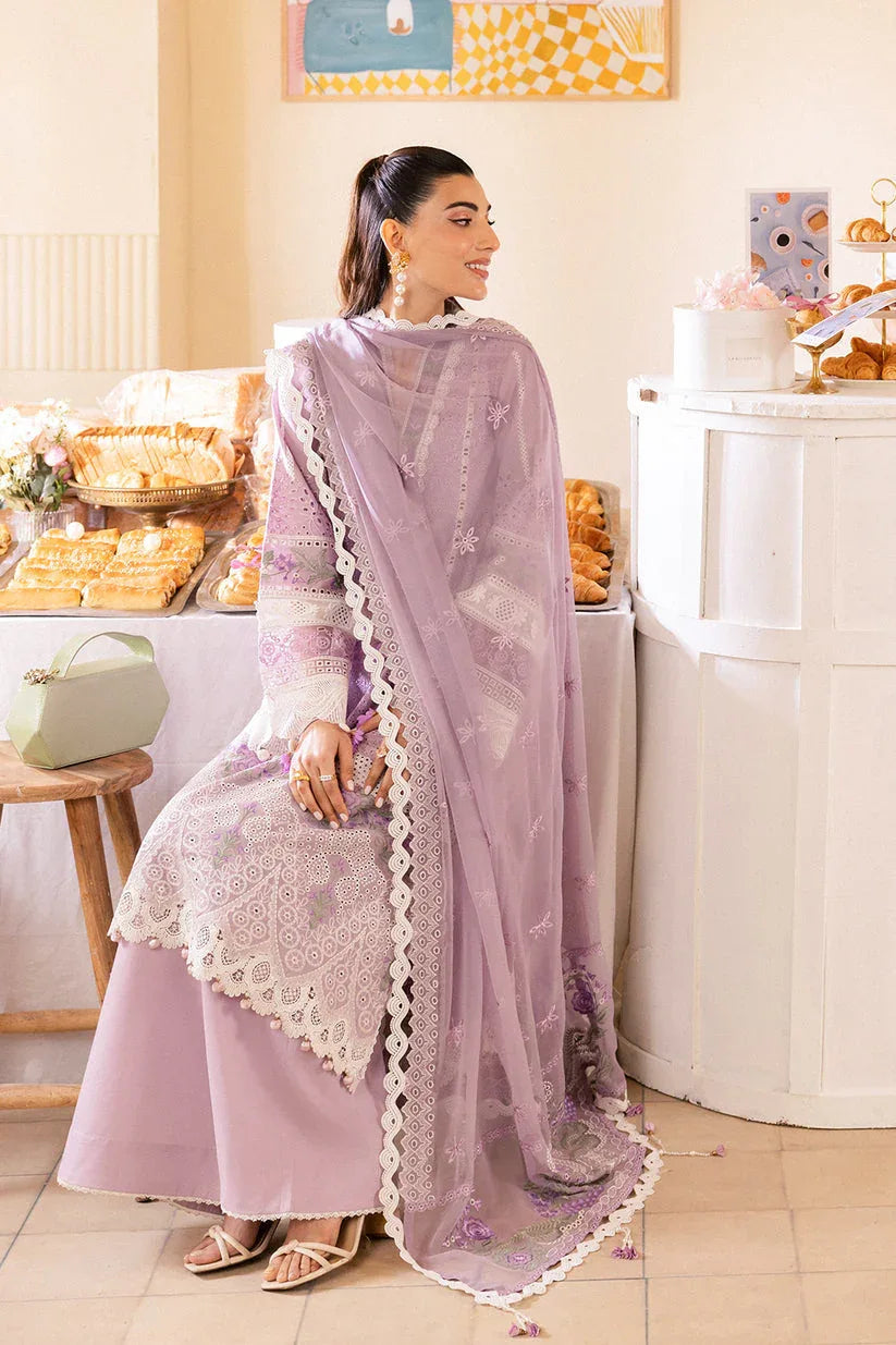 Saad Shaikh | LaAmour Luxury Lawn | Azura - Rang-e-Khaas