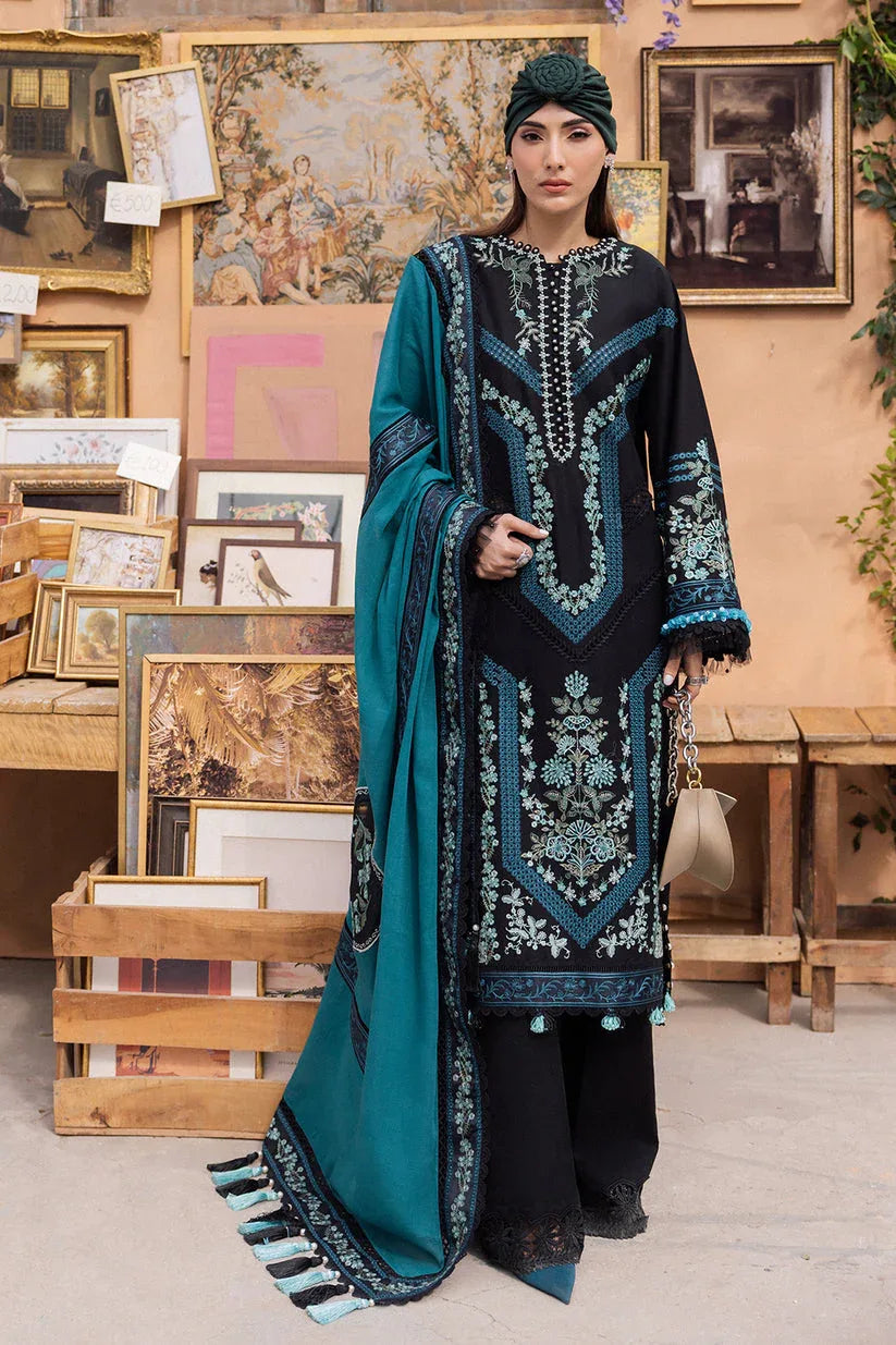 Saad Shaikh | LaAmour Luxury Lawn | Reh - Rang-e-Khaas