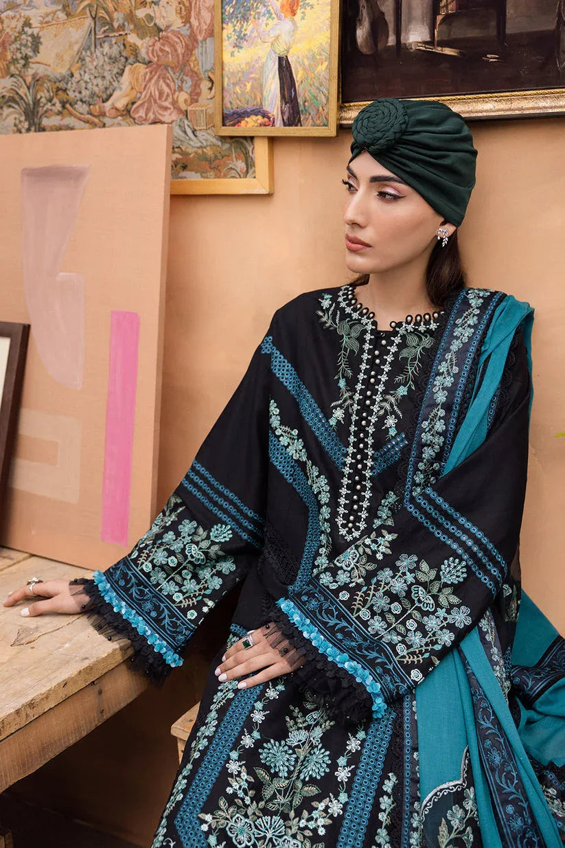 Saad Shaikh | LaAmour Luxury Lawn | Reh - Rang-e-Khaas