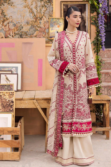 Saad Shaikh | LaAmour Luxury Lawn | Zena - Rang-e-Khaas