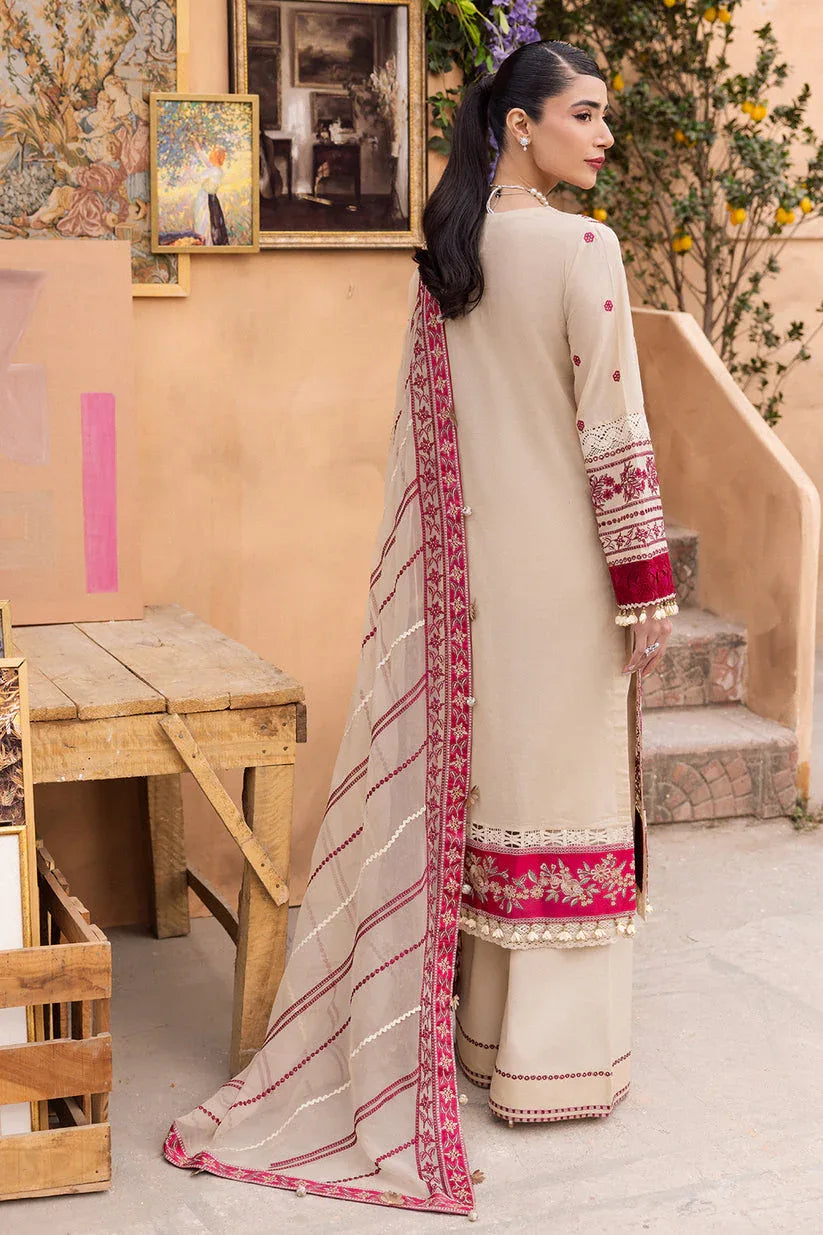 Saad Shaikh | LaAmour Luxury Lawn | Zena - Rang-e-Khaas