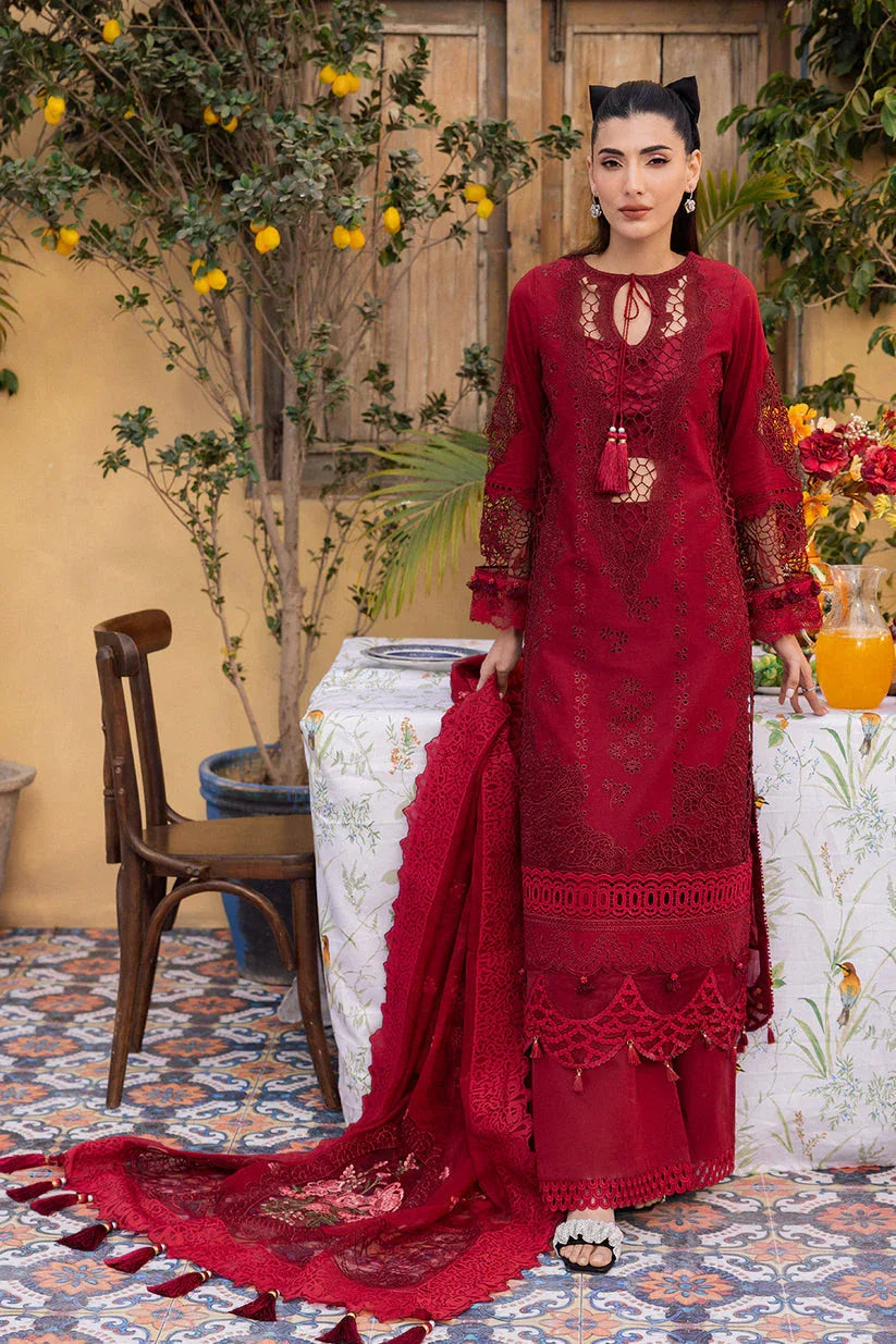 Saad Shaikh | LaAmour Luxury Lawn | Rose - Rang-e-Khaas