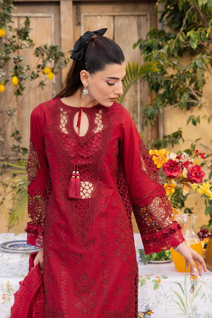 Saad Shaikh | LaAmour Luxury Lawn | Rose - Rang-e-Khaas