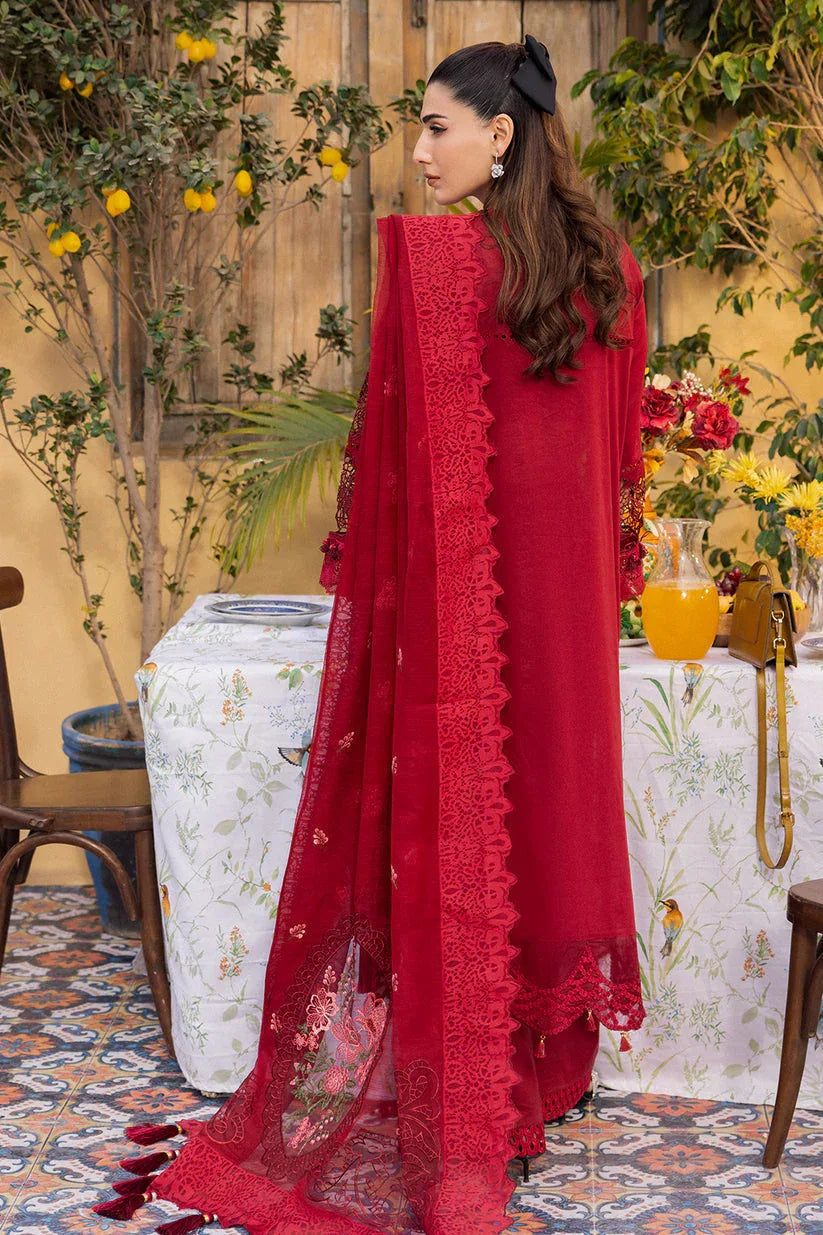 Saad Shaikh | LaAmour Luxury Lawn | Rose - Rang-e-Khaas