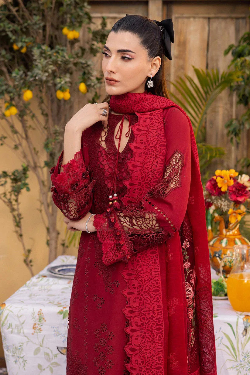 Saad Shaikh | LaAmour Luxury Lawn | Rose - Rang-e-Khaas