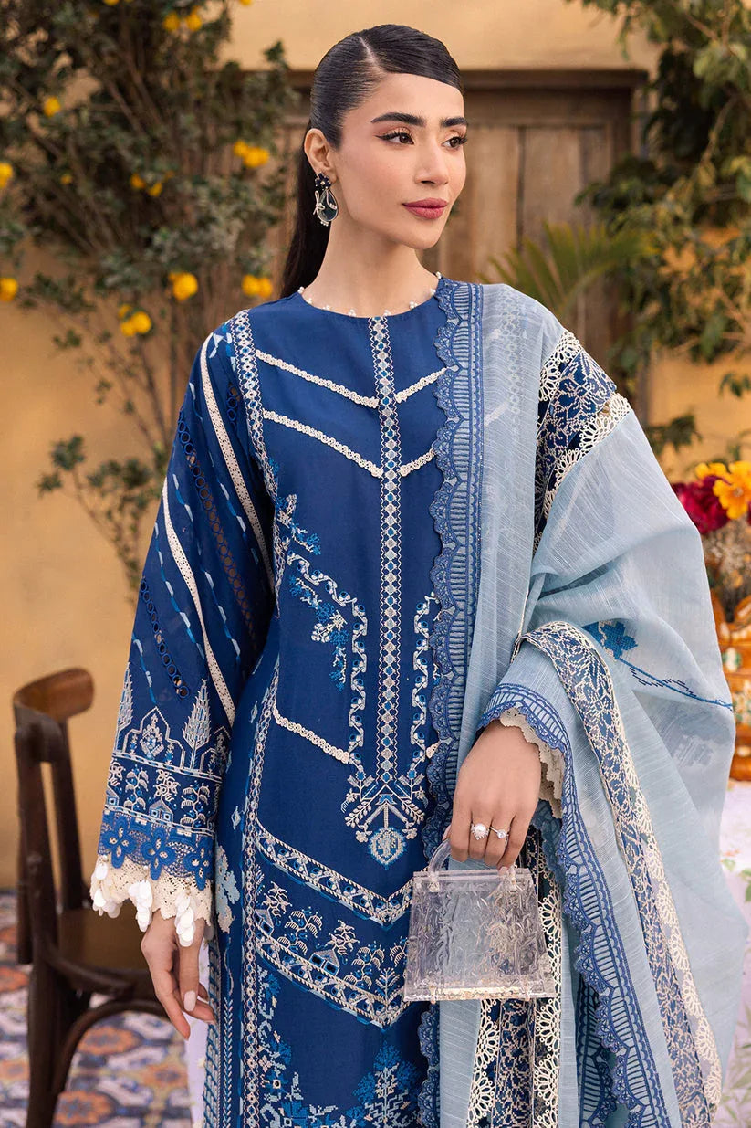 Saad Shaikh | LaAmour Luxury Lawn | Noa - Rang-e-Khaas