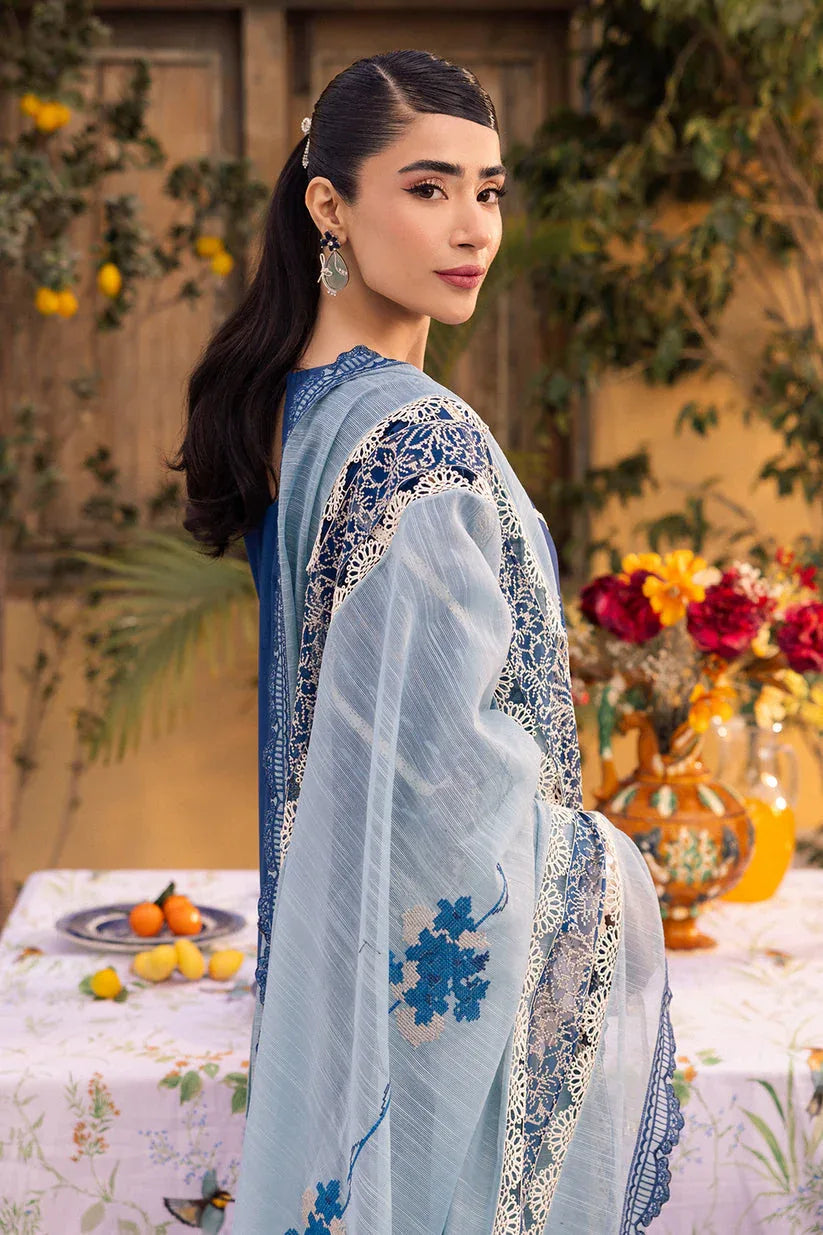 Saad Shaikh | LaAmour Luxury Lawn | Noa - Rang-e-Khaas