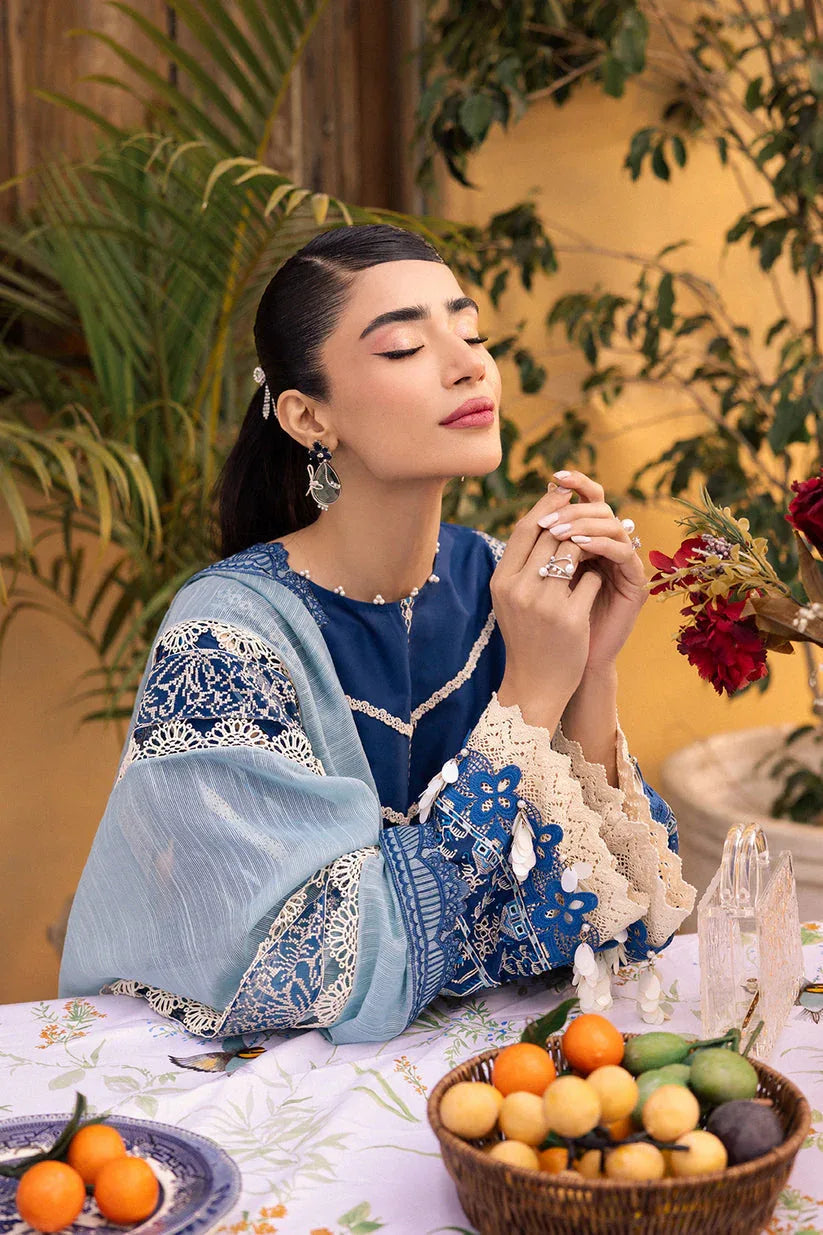 Saad Shaikh | LaAmour Luxury Lawn | Noa - Rang-e-Khaas