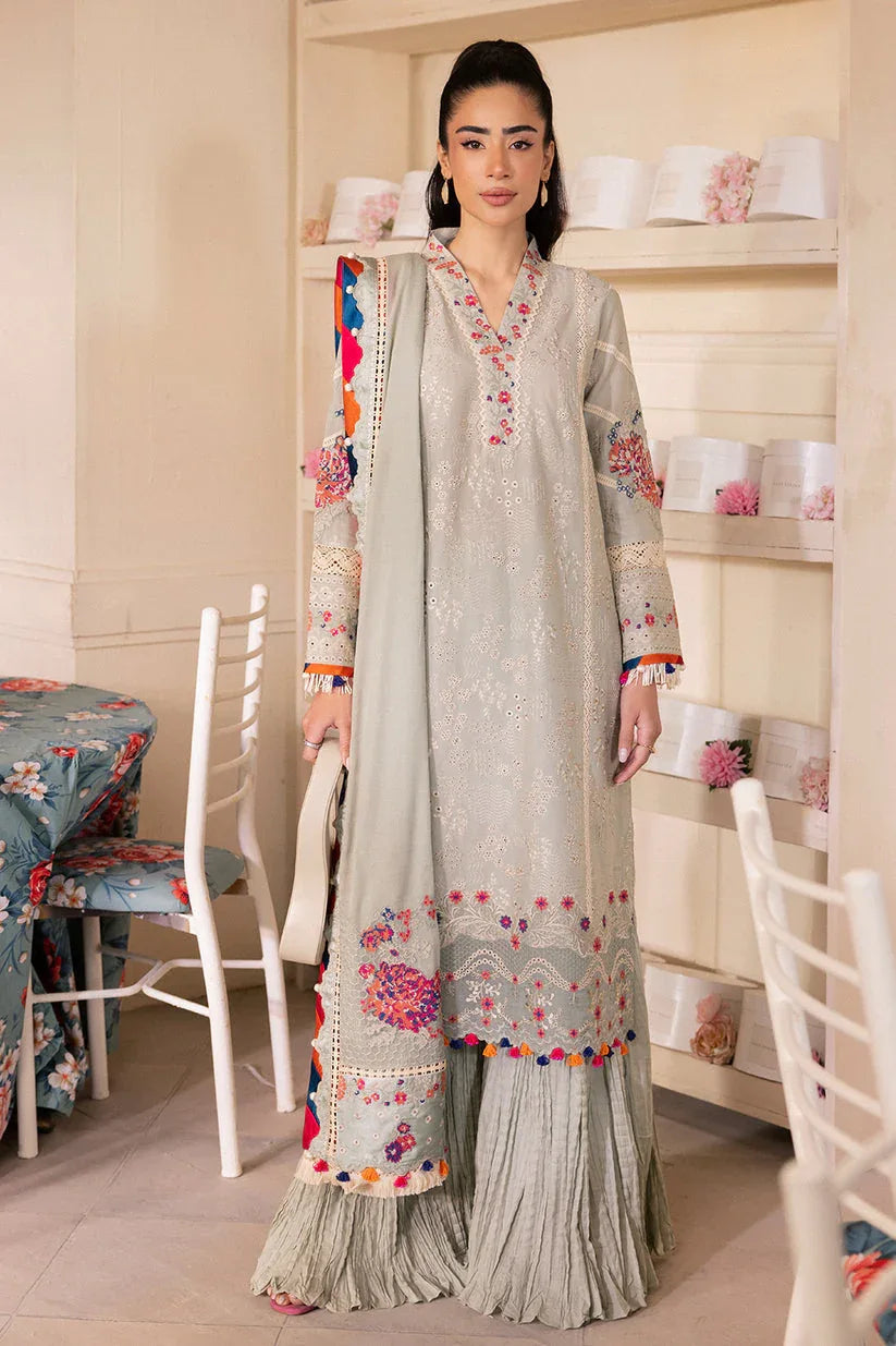 Saad Shaikh | LaAmour Luxury Lawn | Elara - Rang-e-Khaas