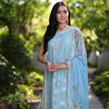 Noor by Saadia Asad | Luxury Chikankari Lawn24 | D2-A Geroze