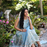 Noor by Saadia Asad | Luxury Chikankari Lawn24 | D2-A Geroze