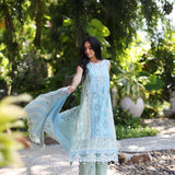 Noor by Saadia Asad | Luxury Chikankari Lawn24 | D2-A Geroze