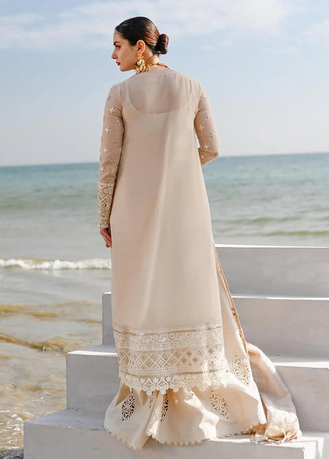 Qalamkar | Sahil Luxury Lawn | Aiyla - Rang-e-Khaas